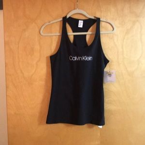 Black Calvin Klein Tank Top Size M